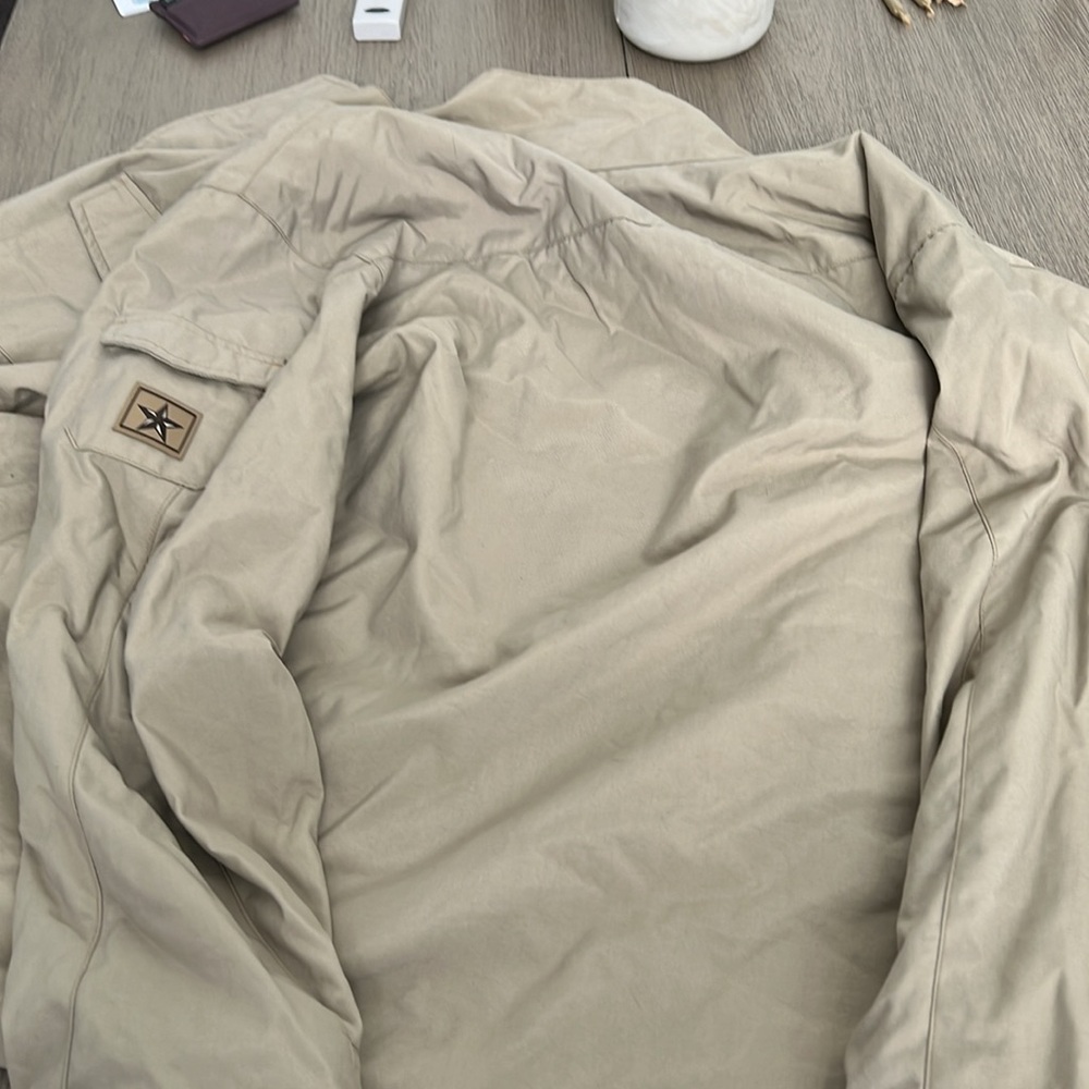 Men’s size xl massimo winter ski jacket khaki color - Picture 5 of 6